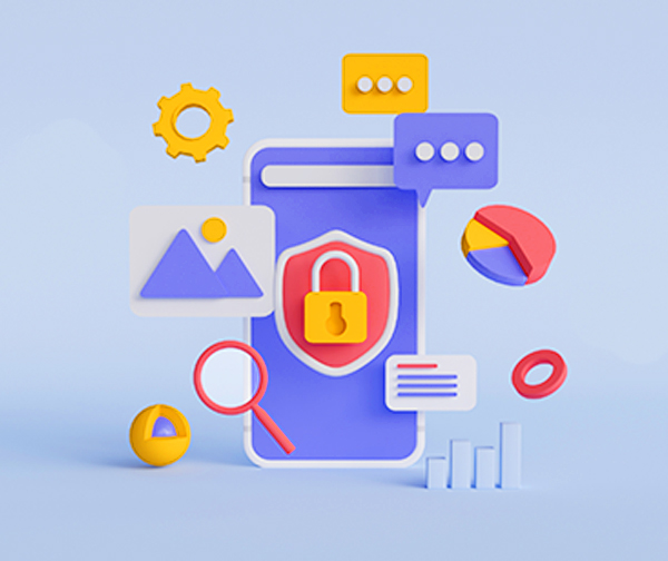 illustration used for mobile app development